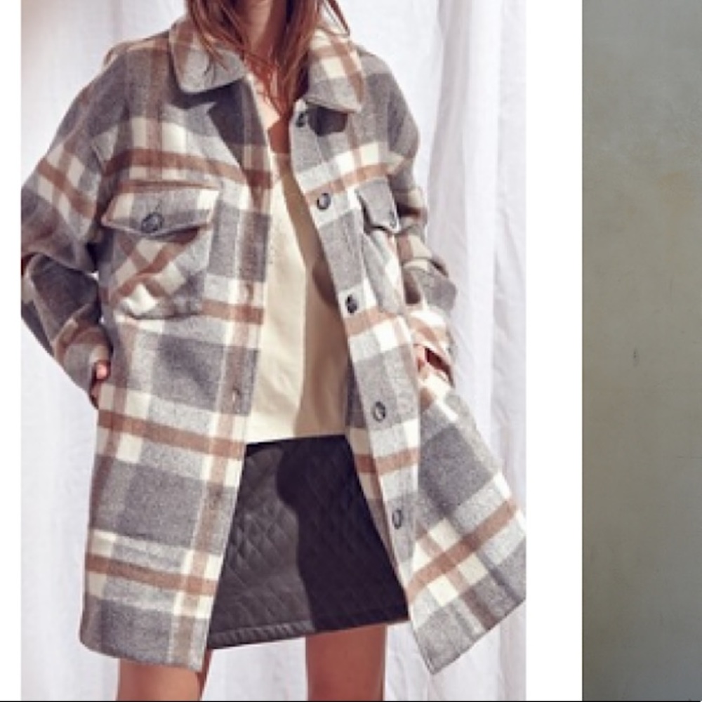 LAST 1️⃣ Large Plaid Shacket